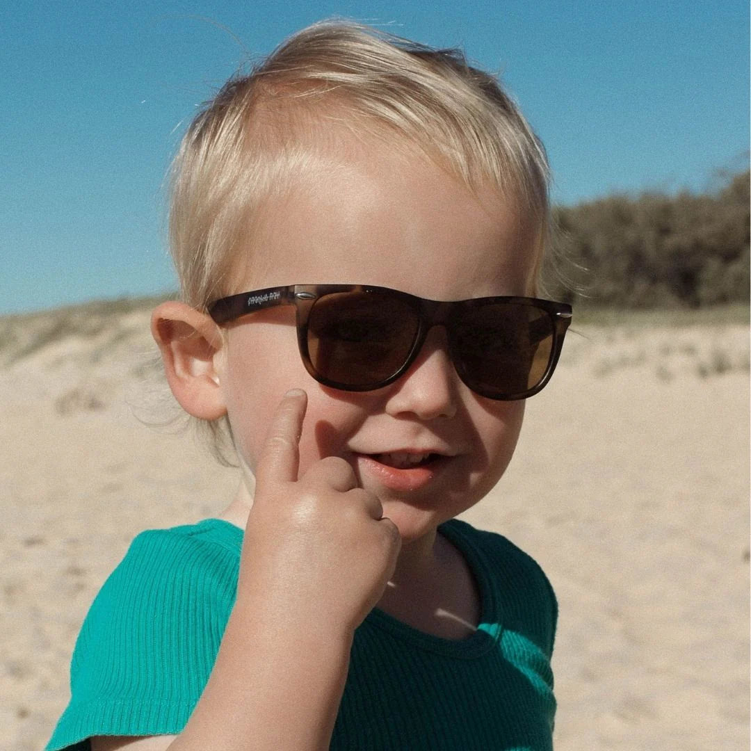 FRANKIE RAY BABY SUNGLASSES: MINNIE GADGET / KHAKI TORTOISE