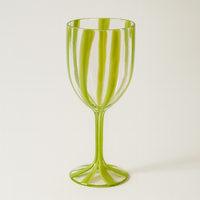 CABANA ACRYLIC WINE GLASS: MINT