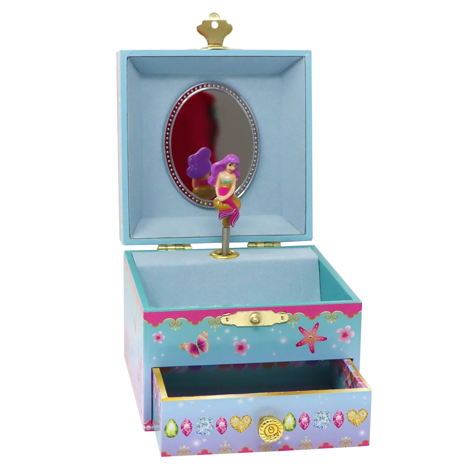 SHIMMERING MERMAID MUSICAL JEWELLERY BOX