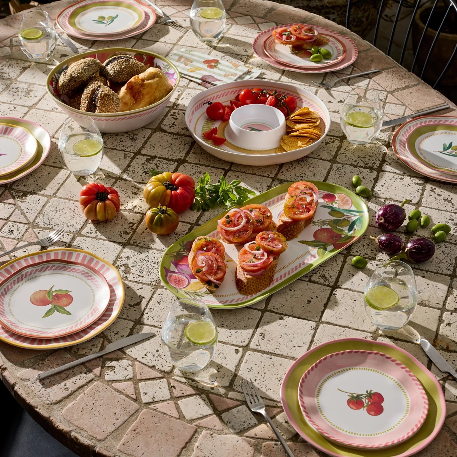 FIESTA MELAMINE SMALL PLATE