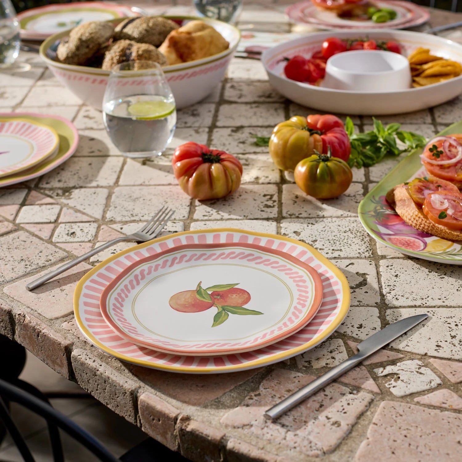 FIESTA MELAMINE SMALL PLATE