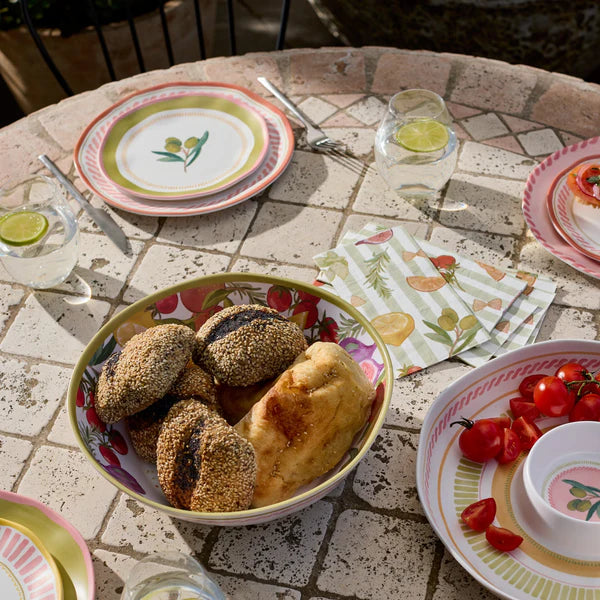 FIESTA MELAMINE SERVING BOWL