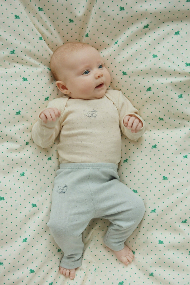 Perla Pants 2pc Buttercream Pearl Blue - lifestyle photo