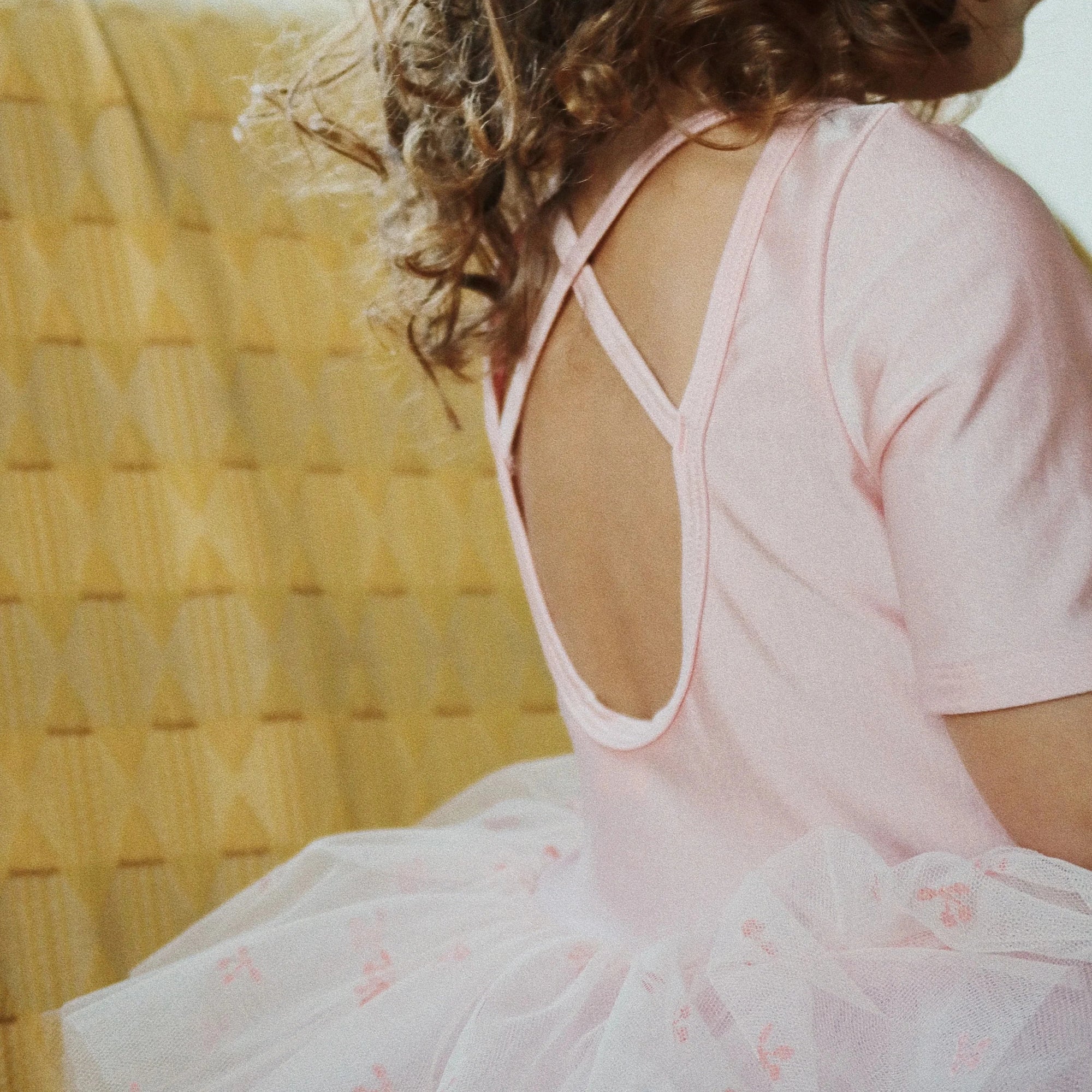 KONGES SLOJD BALLERINA DRESS: PEACH