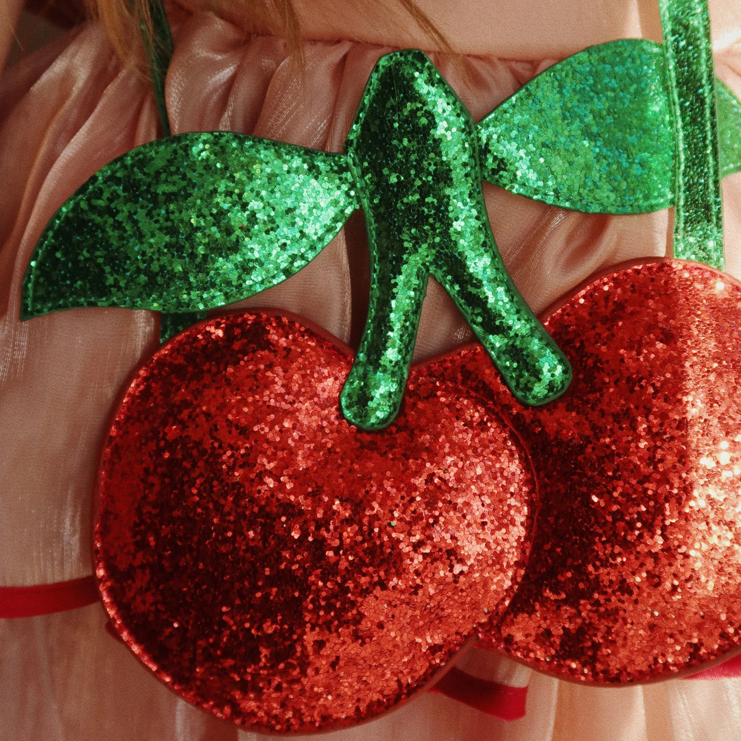 KONGES SLOJD CHERRY WALLET BAG: BARBADOS CHERRY