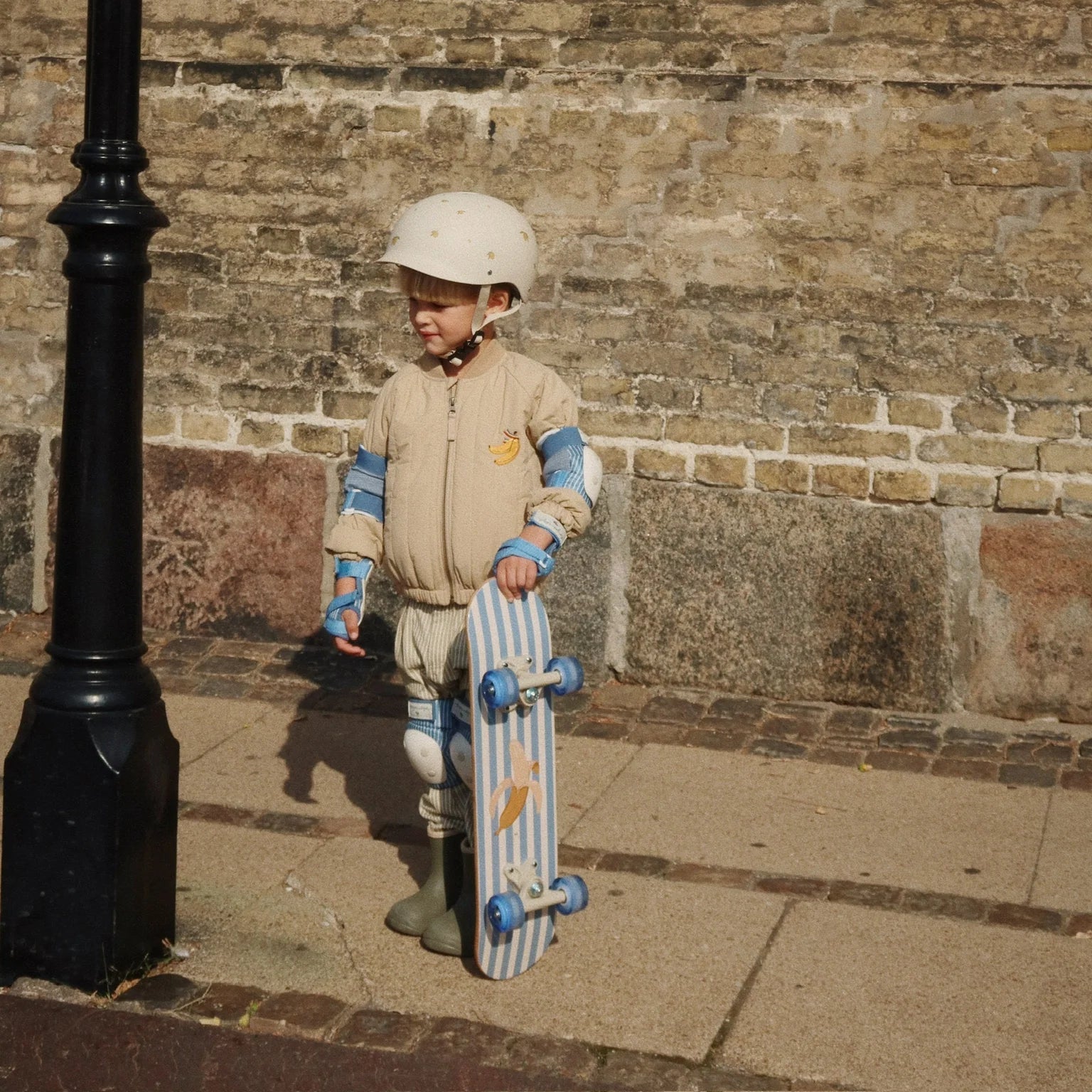 KONGES SLOJD JUNO BOMBER JACKET: TRAVERTINE