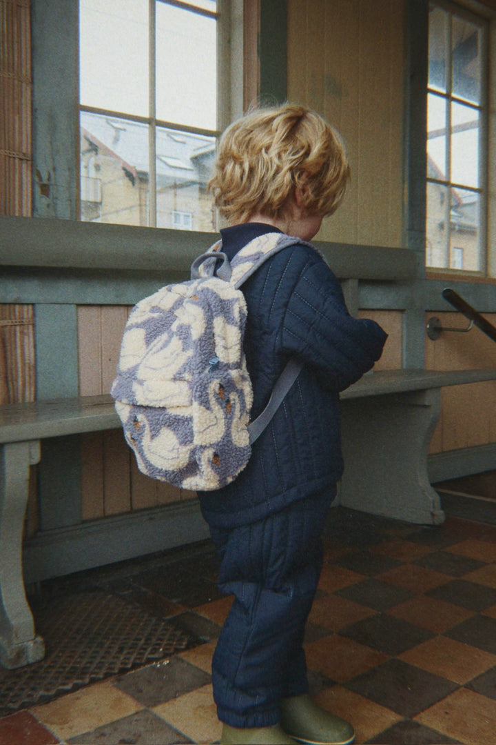 Konges Sløjd Jody Teddy Backpack Swan lifestyle photo