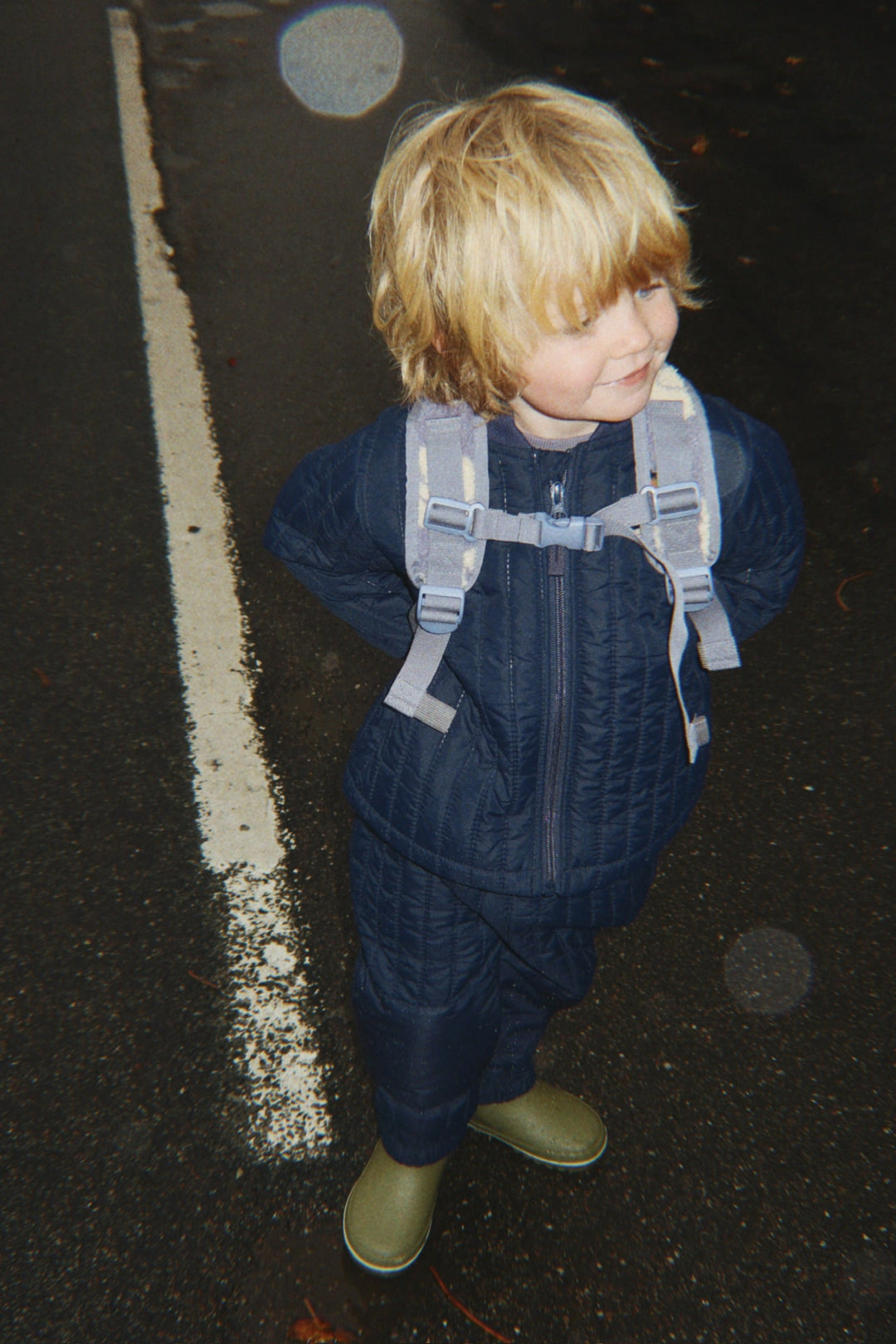 Konges Sløjd Jody Teddy Backpack Swan lifestyle photo