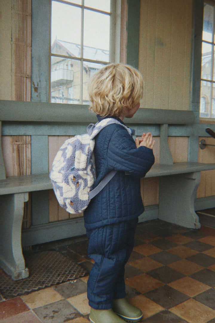Konges Sløjd Jody Teddy Backpack Swan lifestyle photo