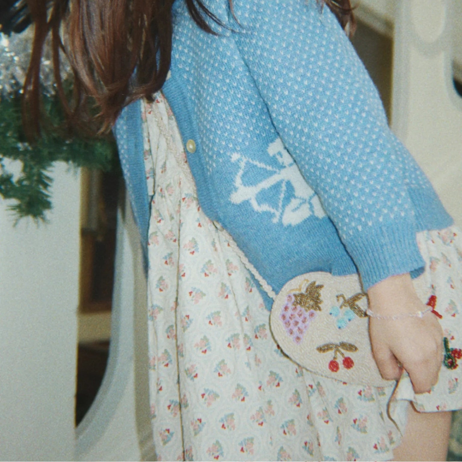 KONGES SLOJD BEADED HEART BAG: VITAMINS