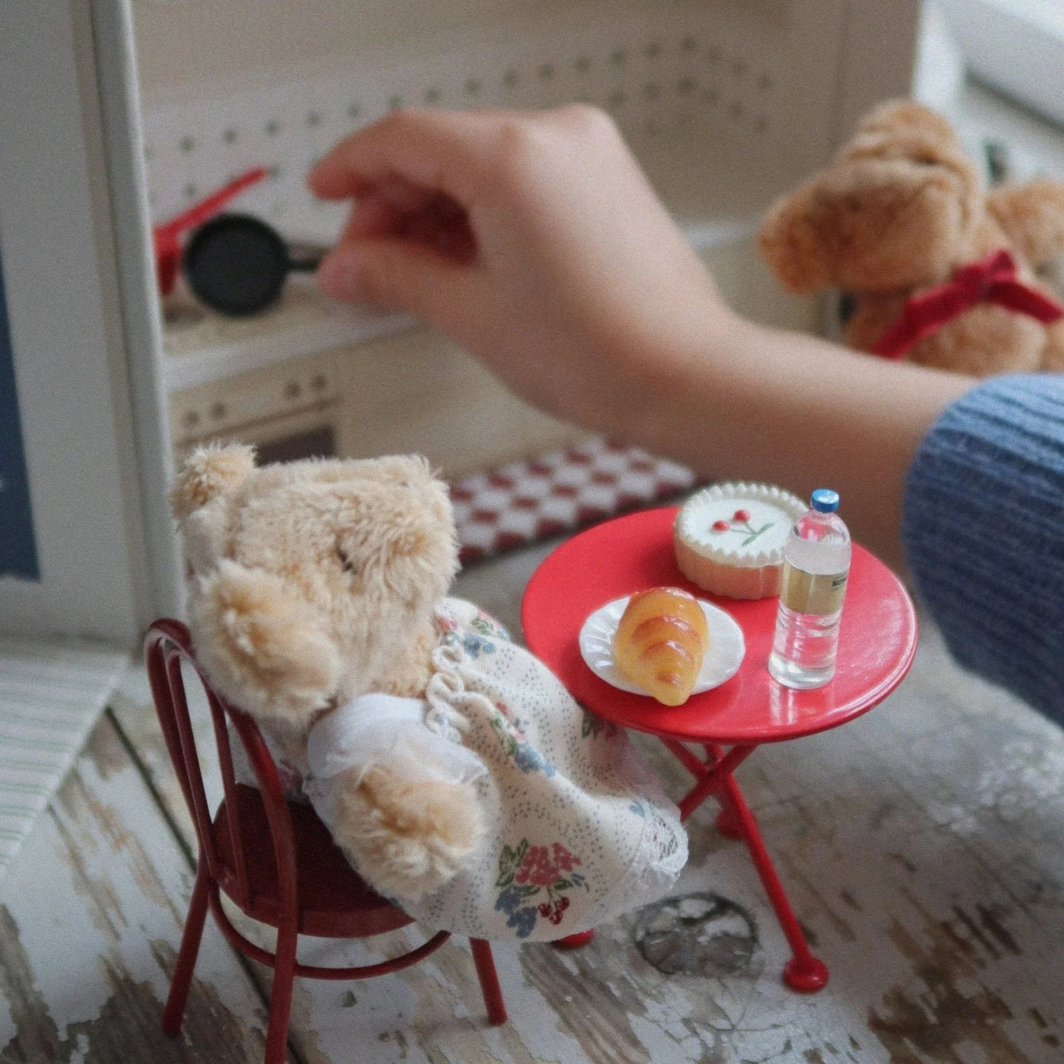 KONGES SLOJD MY TINY KITCHEN: GREEN CHECK