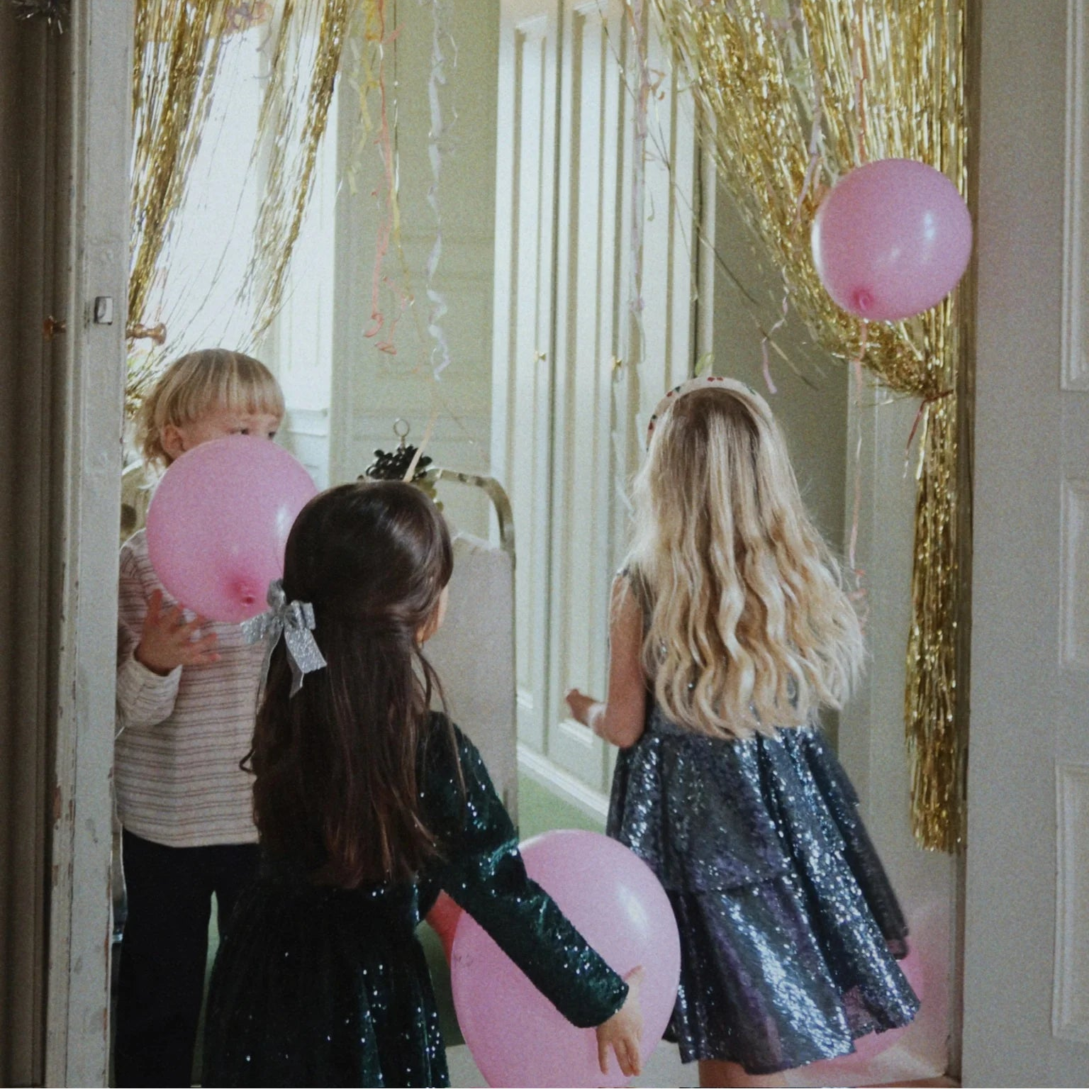 KONGES SLOJD ROSIE DRESS: BEL AIR BLUE