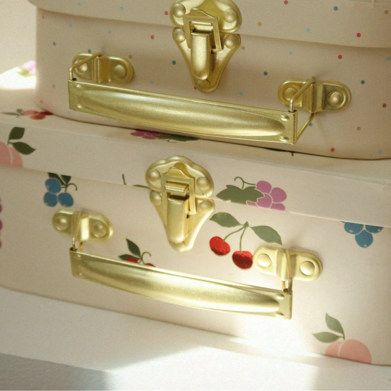 KONGES SLOJD SUITCASE 2PC: FRUITY