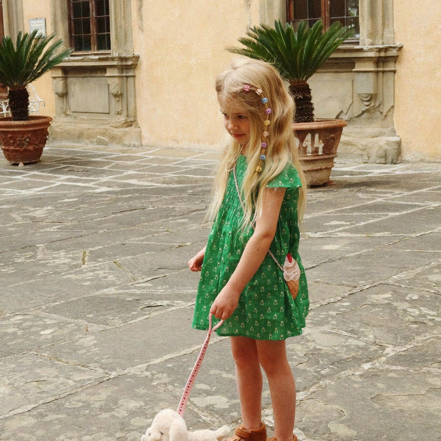 KONGES SLOJD BEADED ICE CREAM STRAP WALLET