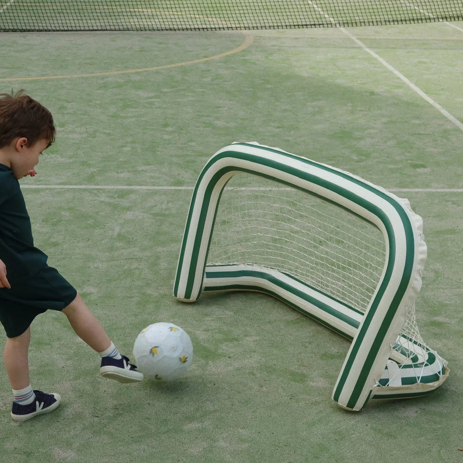 KONGES SLOJD INFLATABLE GOAL WITH BALL