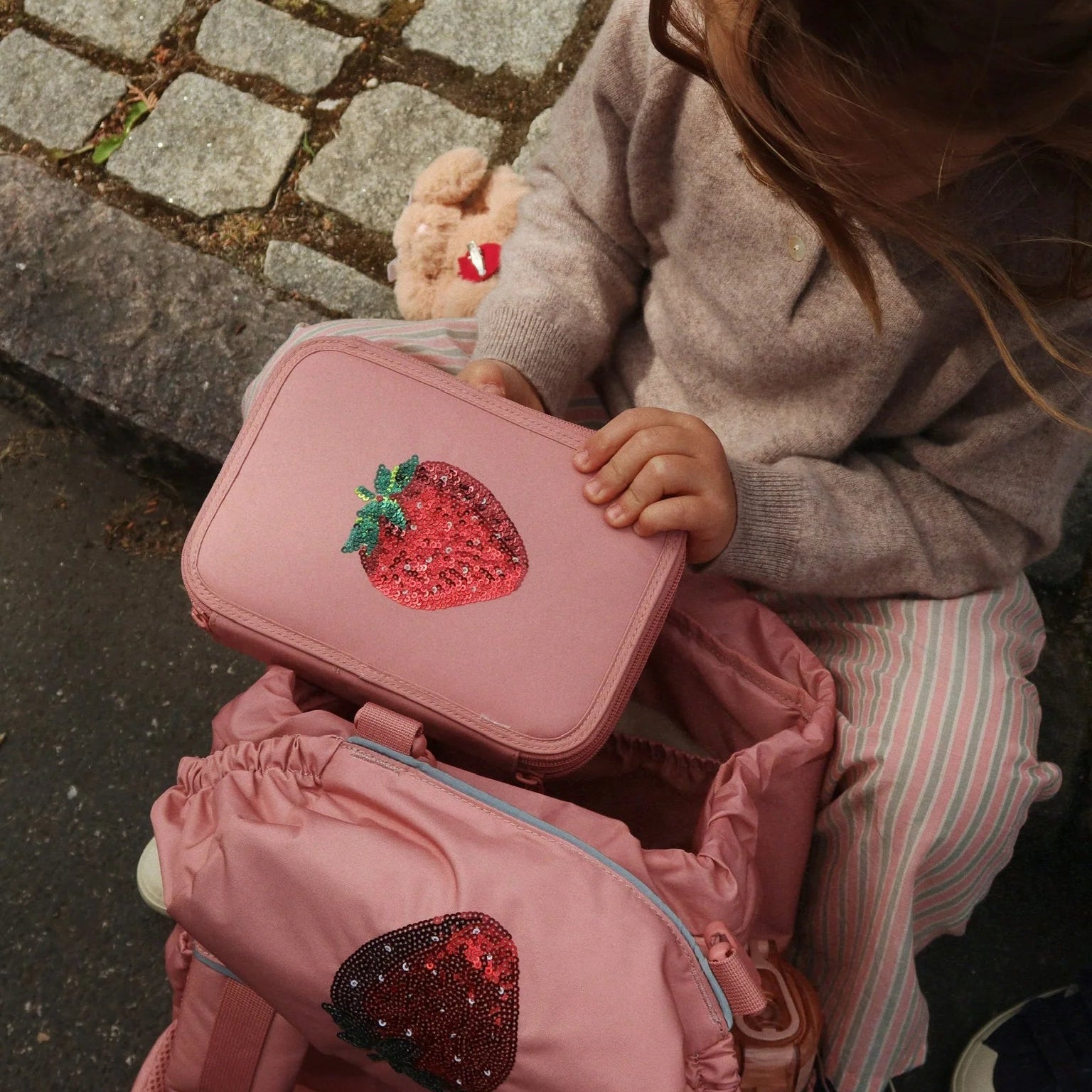 KONGES SLOJD CLOVER PENCIL CASE: ROSETTE