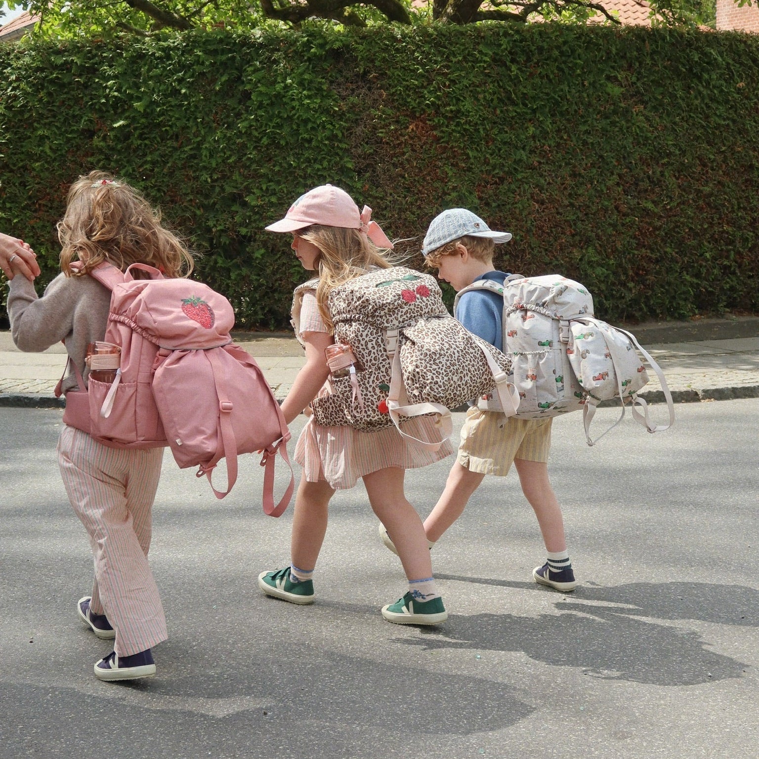 KONGES SLOJD CLOVER SCHOOLBAG: ROSETTE