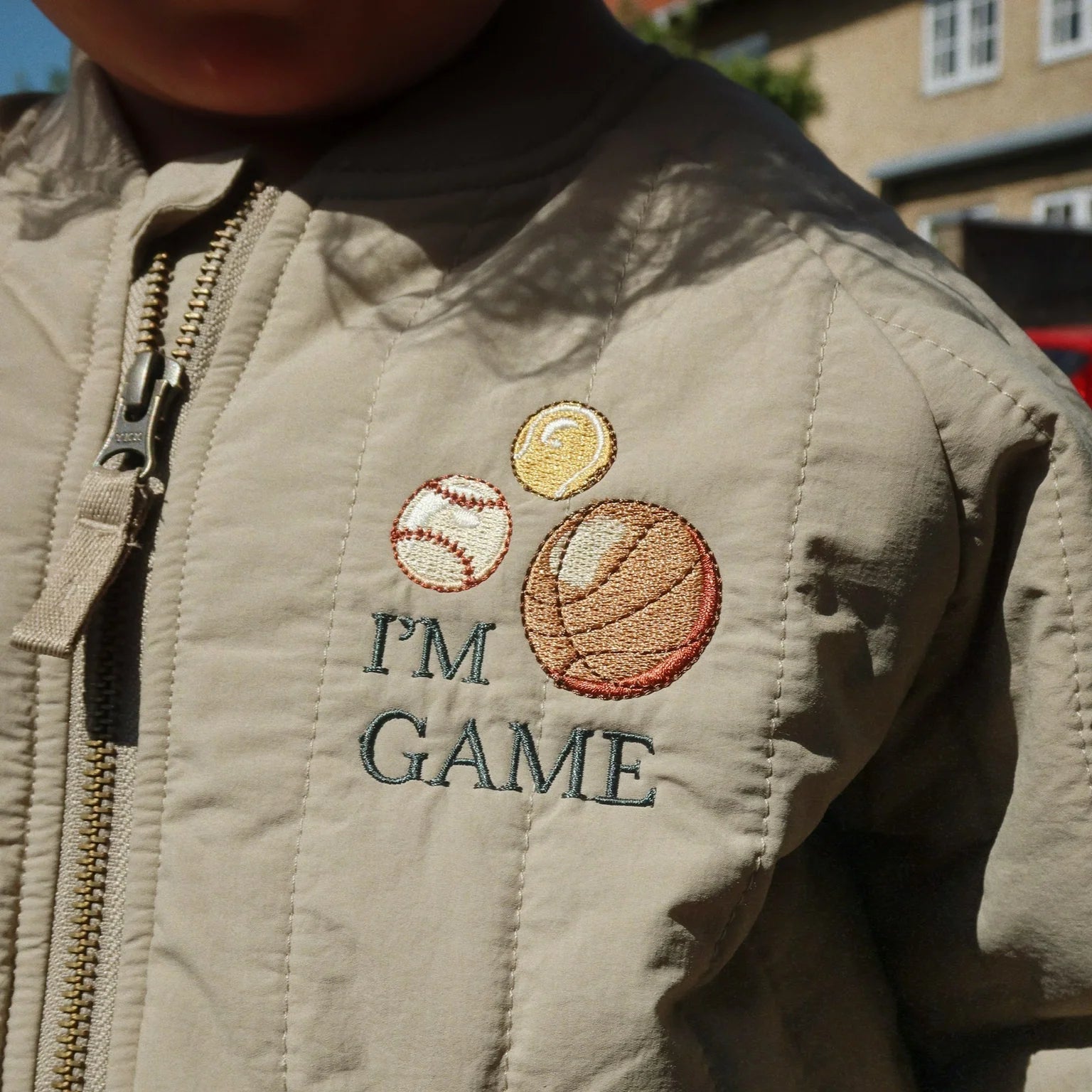 KONGES SLOJD JUNO BOMBER JACKET: LAUREL OAK