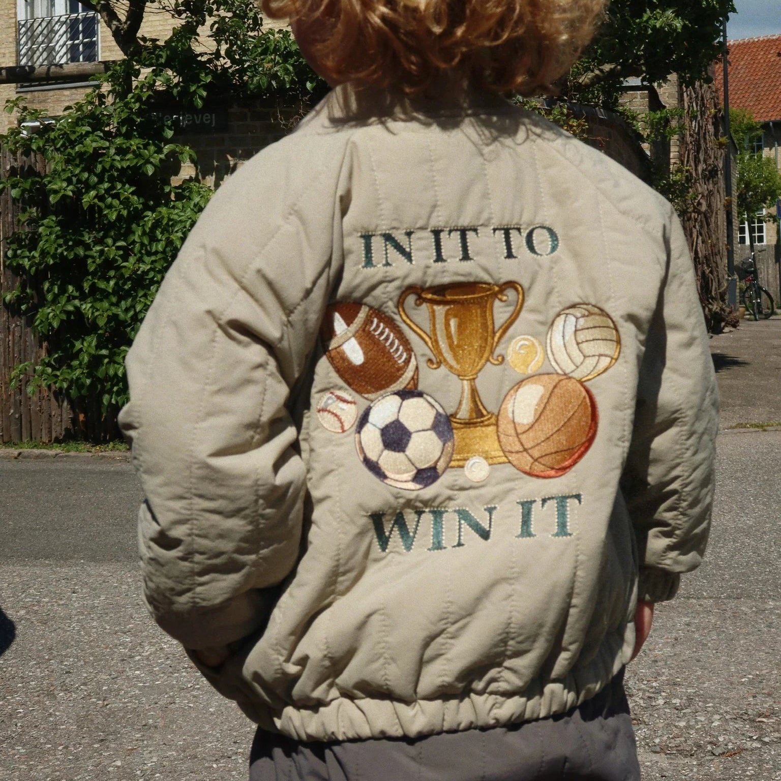 KONGES SLOJD JUNO BOMBER JACKET: LAUREL OAK