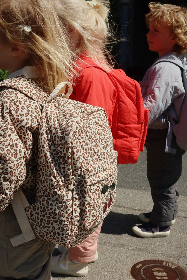 Konges Sløjd Juno Sequin Backpack Fiery Red - lifestyle