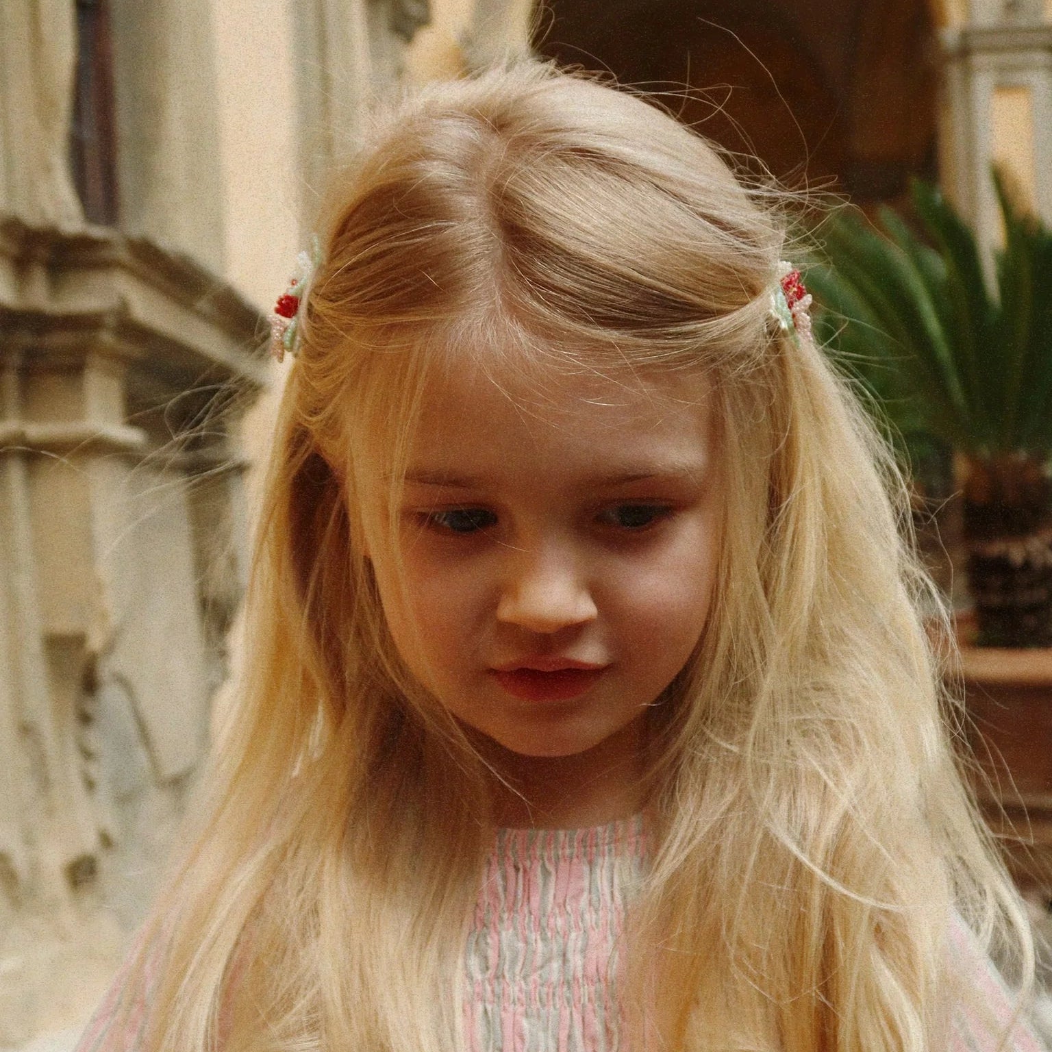 KONGES SLOJD FLOWER FIELD HAIR CLIPS 2PC