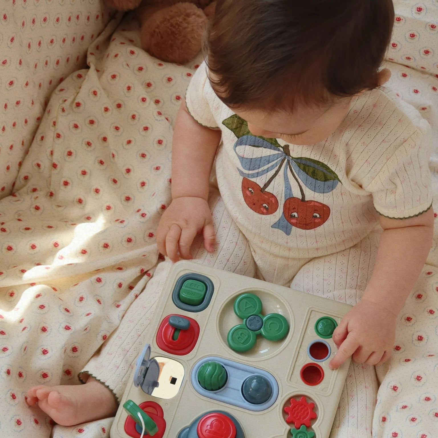 KONGES SLOJD MINNIE S/SLEEVE BODYSUIT: MINNIE COEUR