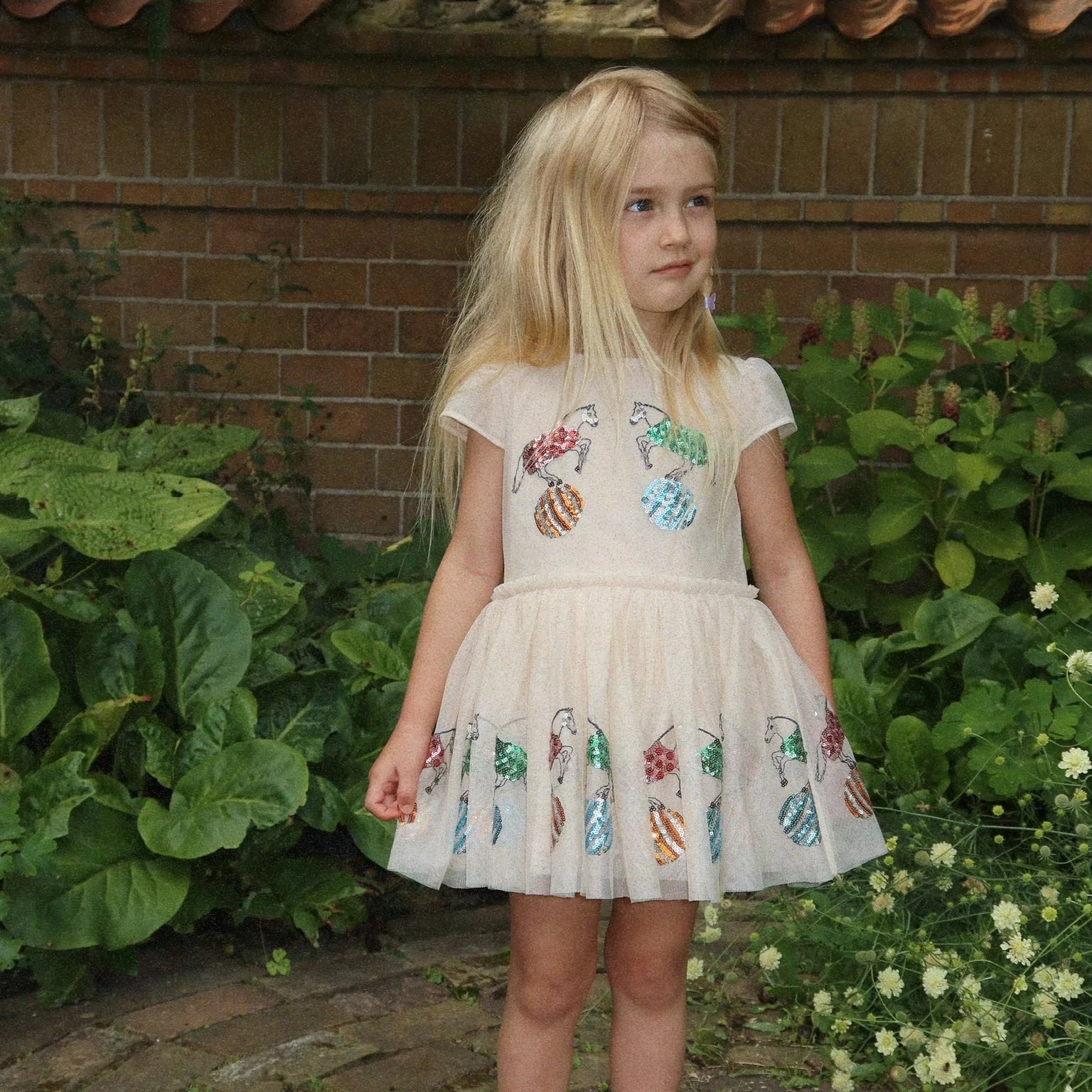 KONGES SLOJD ODETTE DRESS: CAVALLI