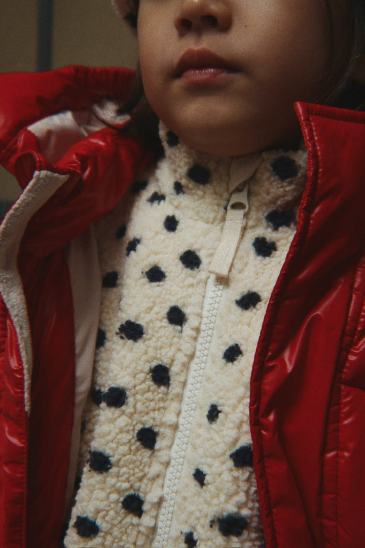 Konges Sløjd Jody Teddy Vest Dot Lumiere lifestyle