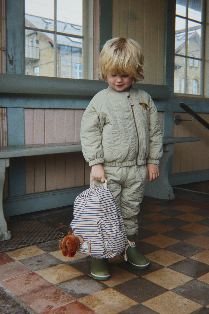 Konges Sløjd Nohr Mini Backpack Stripe La Mer lifestyle photo