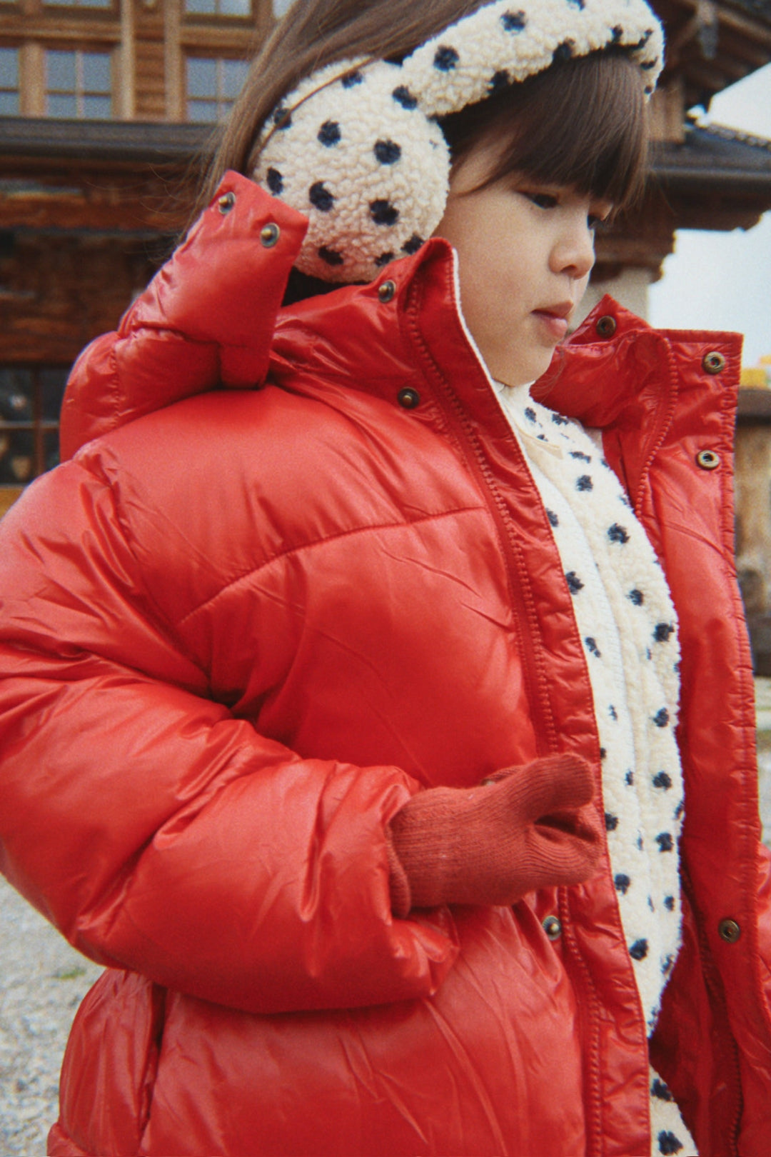 Konges Sløjd Jody Teddy Vest Dot Lumiere lifestyle