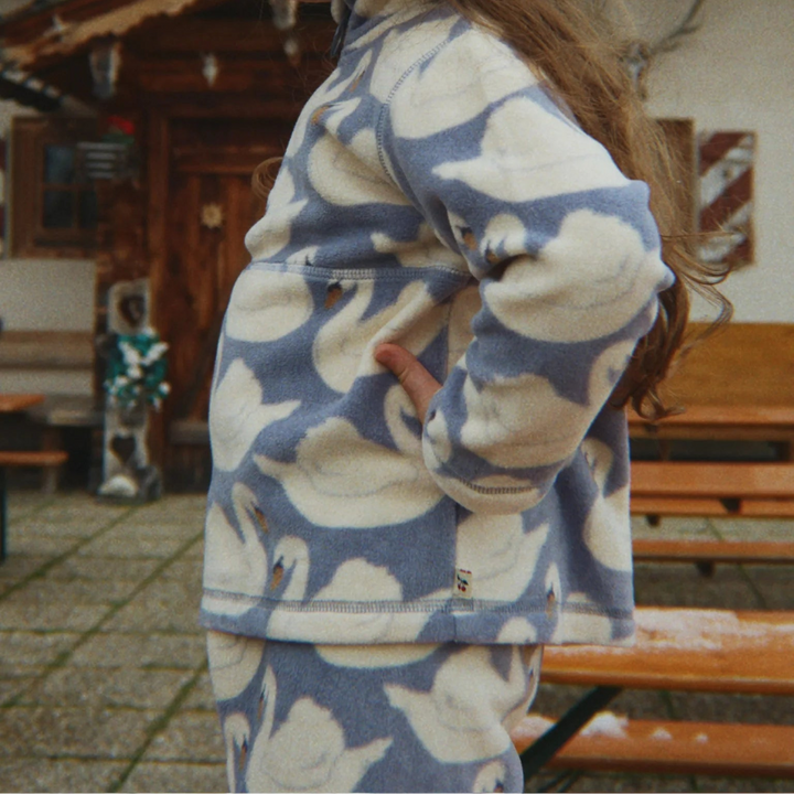 KONGES SLOJD TAVI FLEECE SWEATSHIRT: SWAN