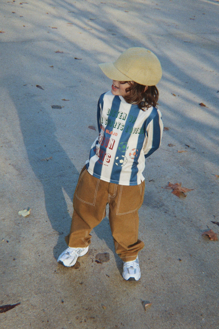 Konges Sløjd ACT Long Sleeve Tee GRS: Quartz Stripe - lifestyle