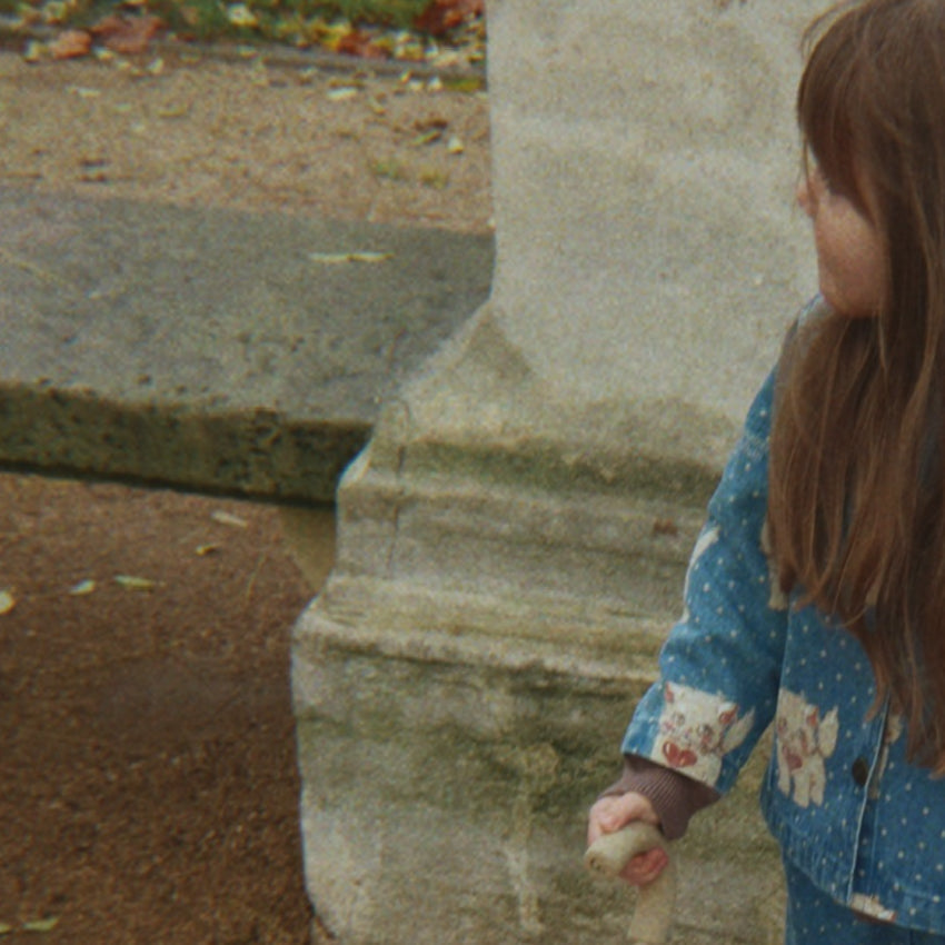 Doll Stroller in Swan - lifestyle shot