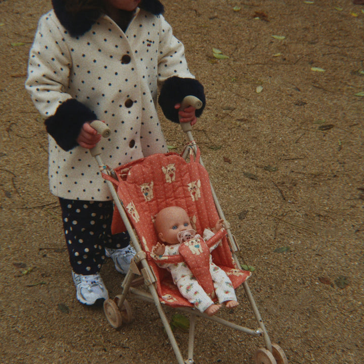 Konges Sløjd Doll Stroller Ciao Miao Rose - lifestyle