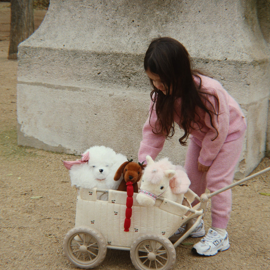 Konges Sløjd Kids Stroller Wagon Cherry - lifestyle