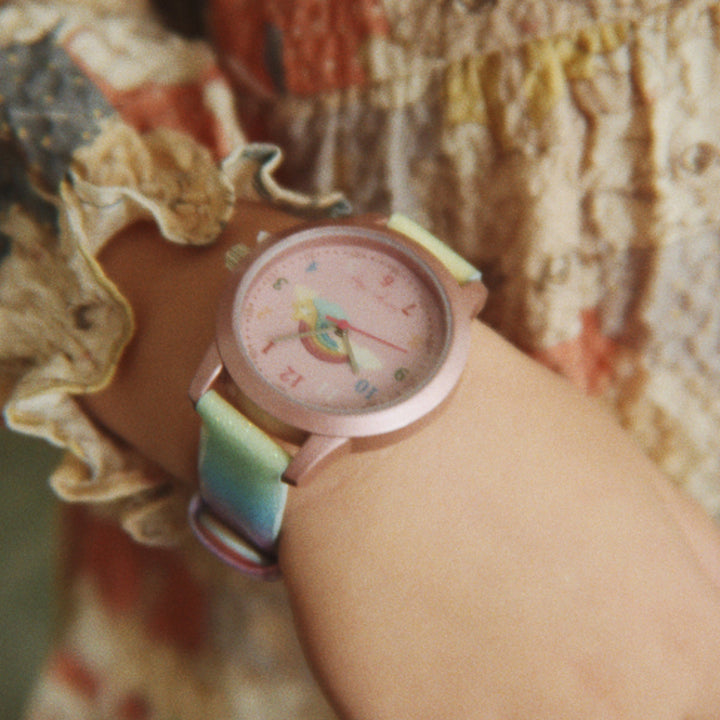 Konges Sløjd Kids Watch Rainbow Rainbow Glitter - lifestyle