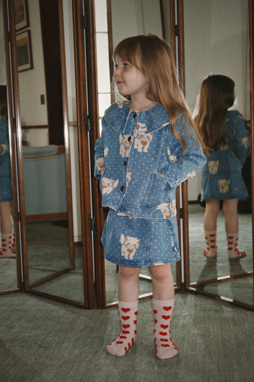 Konges Sløjd 2 Pack Heart Socks: Heart Mix - lifestyle