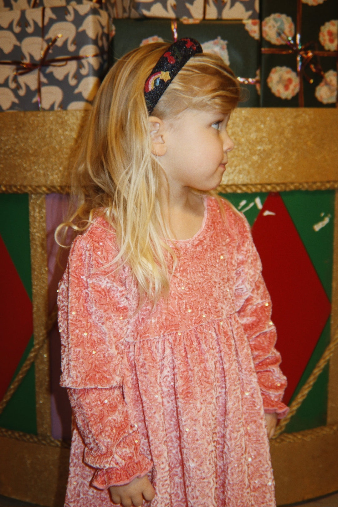 Konges Sløjd Beaded Hairbrace: Rainbow