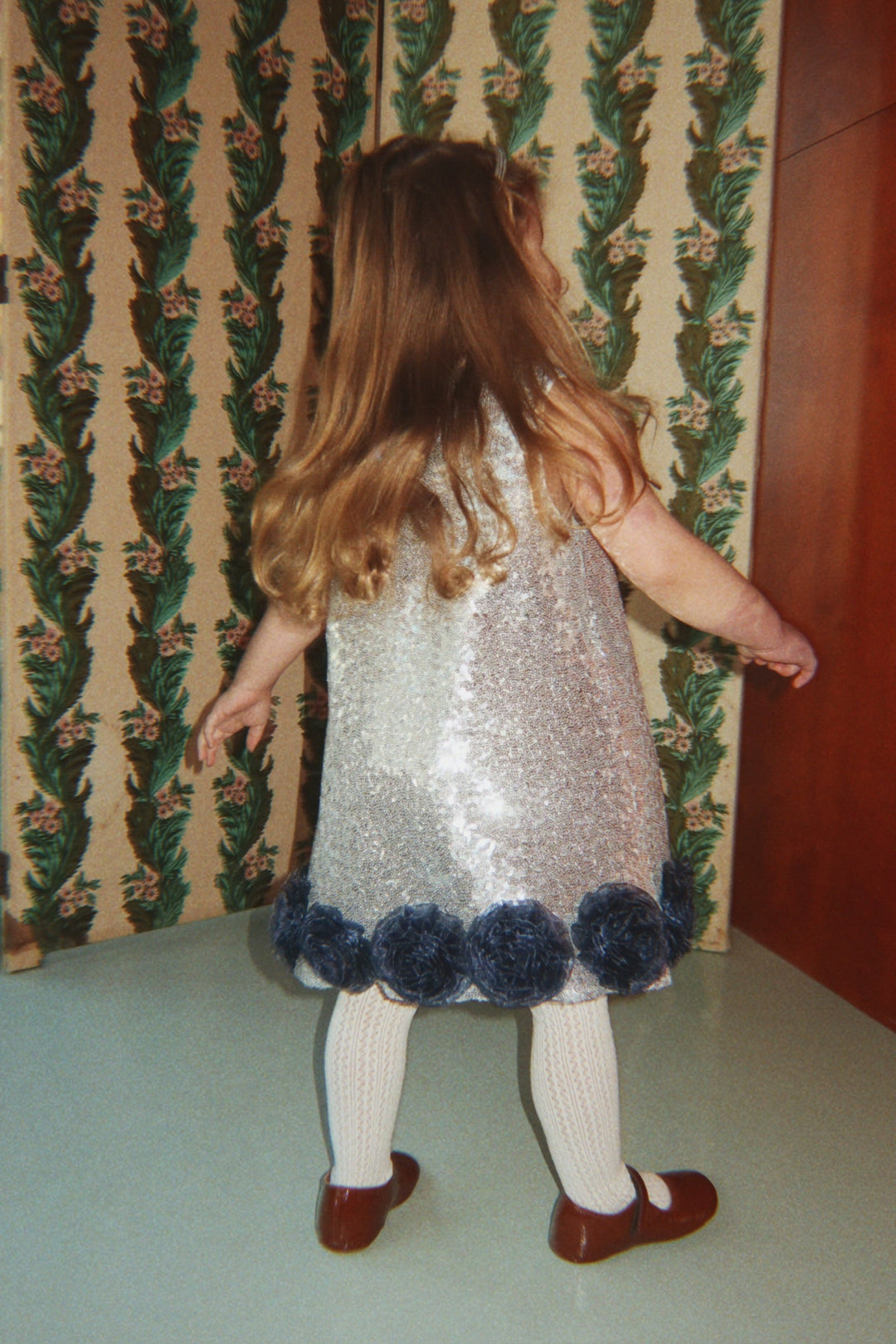 Konges Slojd Tindra Rose Dress GRS: Silver (brand lifestyle)