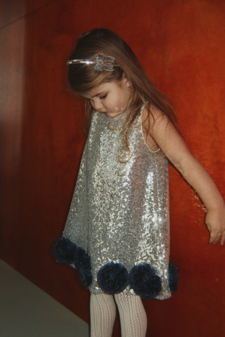 Konges Slojd Tindra Rose Dress GRS: Silver (brand lifestyle)