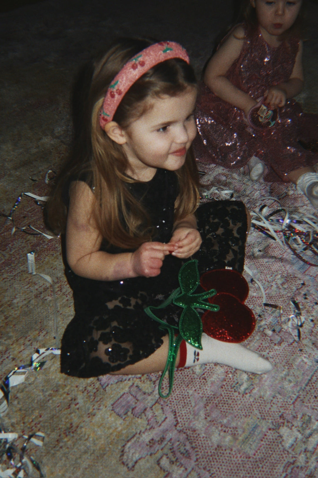 Konges Sløjd Beaded Hairbrace: Cherry