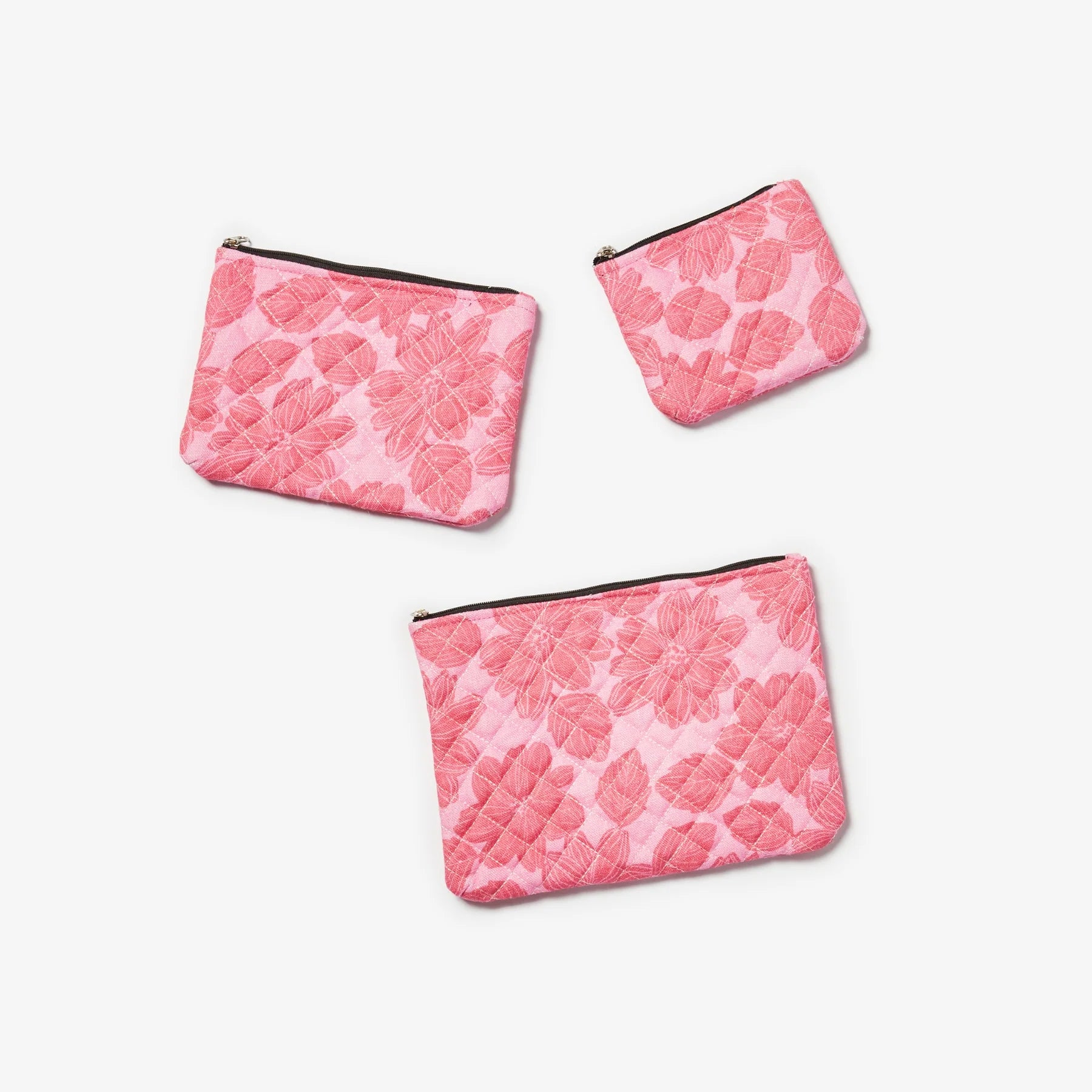 BONNIE AND NEIL MARGOT MAKEUP POUCH: ROSE