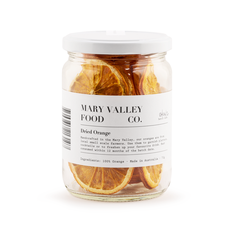 MARY VALLEY FOOD CO DRIED ORANGE SLICES