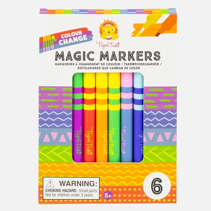 TIGER TRIBE COLOUR CHANGE MAGIC MARKERS