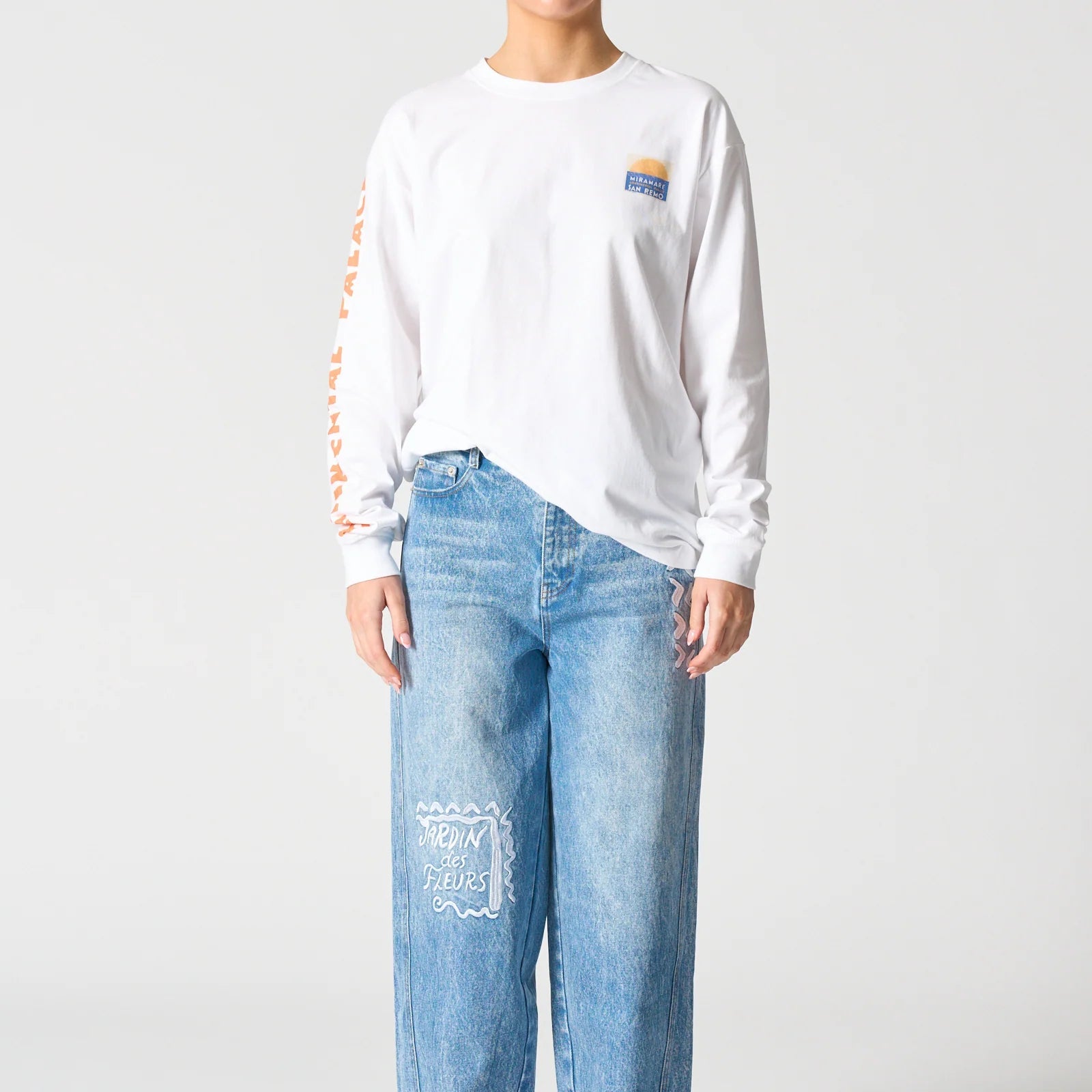 WALNUT MELBOURNE MALIBU L/S TEE: MIRAMARE