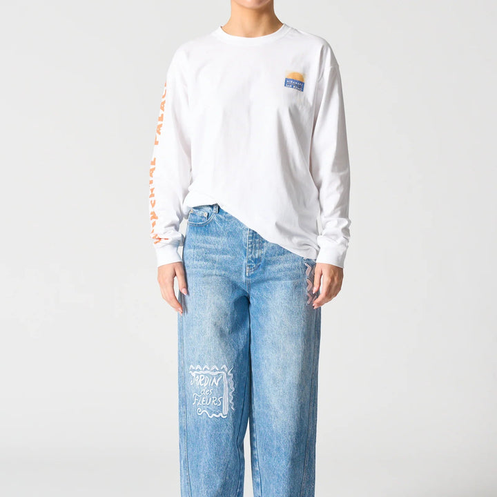 WALNUT MELBOURNE MALIBU L/S TEE: MIRAMARE