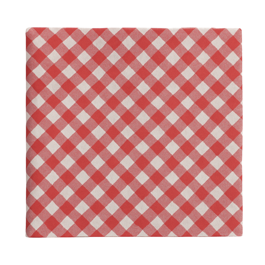 GINGHAM NAPKINS 20PC: RED/WHITE