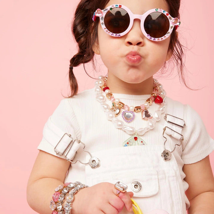 SUPER SMALLS SPARKLE AND SHINE GEMIFY SUNGLASSES &amp; CASE