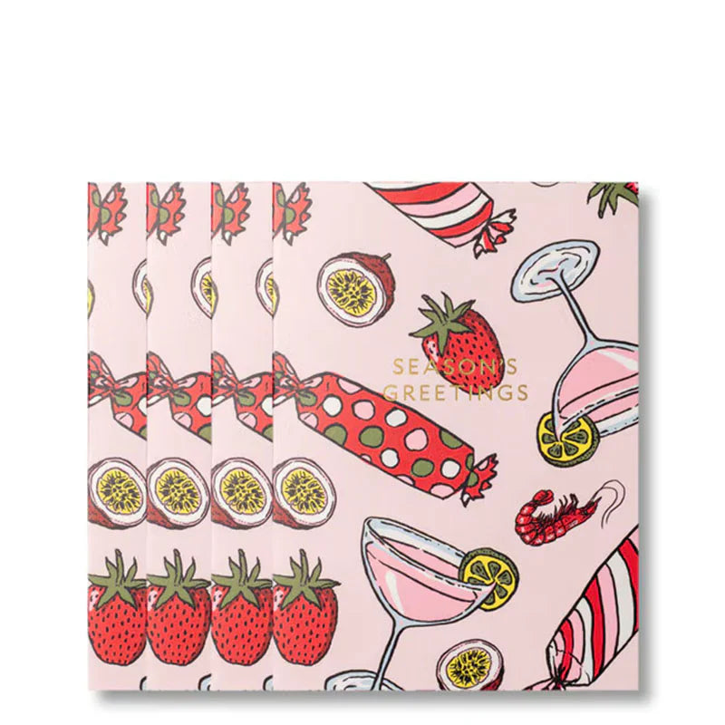 STUDIO MILLIGRAM CHRISTMAS CARD SET 8PC