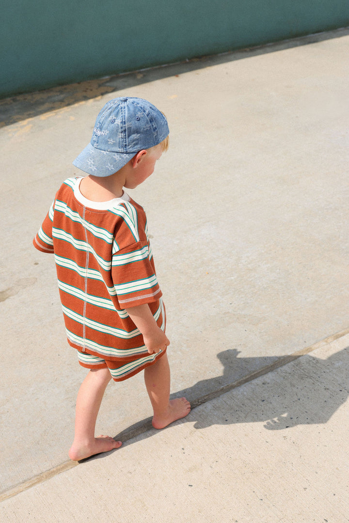 GROWN DAISY DENIM CAP, ADULTS